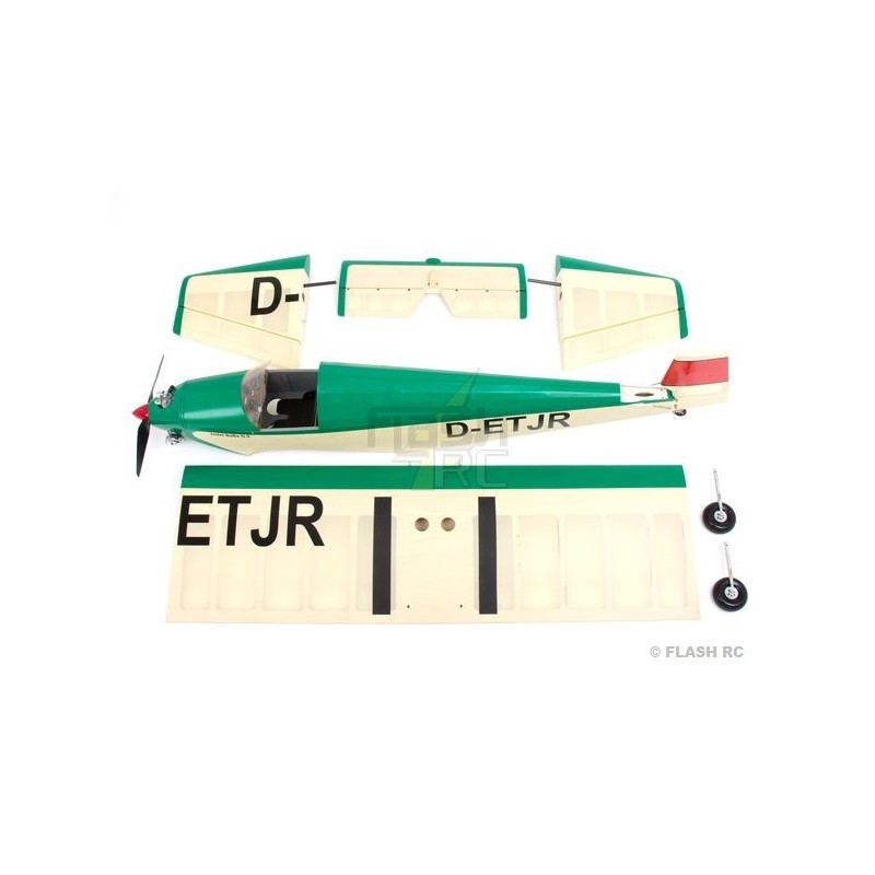 RC Model Aircraft - Aeronaut Jodel D.9 baby plane (kit to build) 2.40m - FLASH RC
