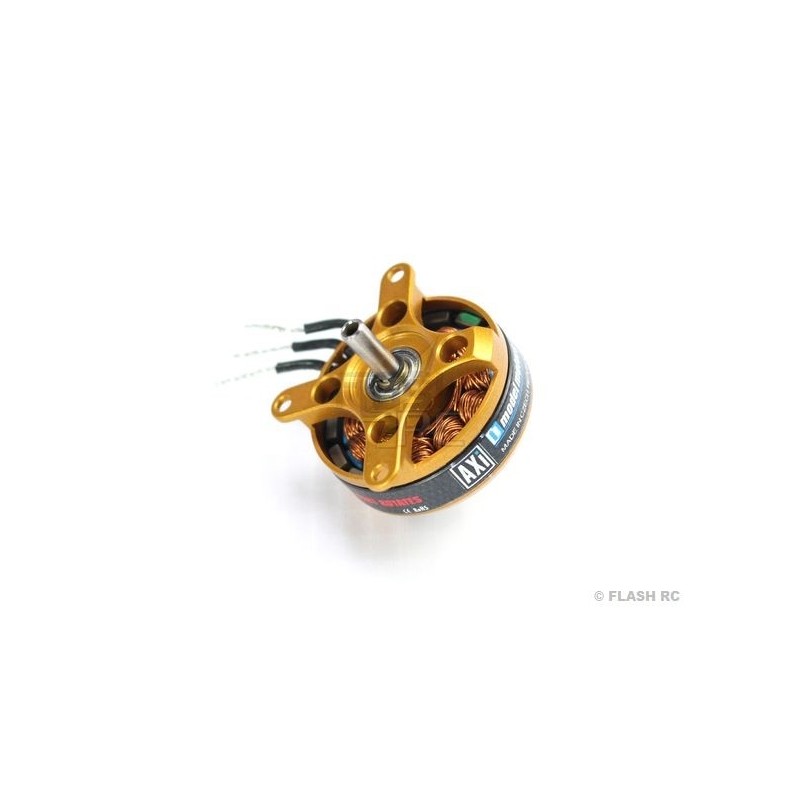 Indoor - Motor AXI 2203/RACE V2 GOLD LINE (18.5g, 2300kv) - FLASH RC