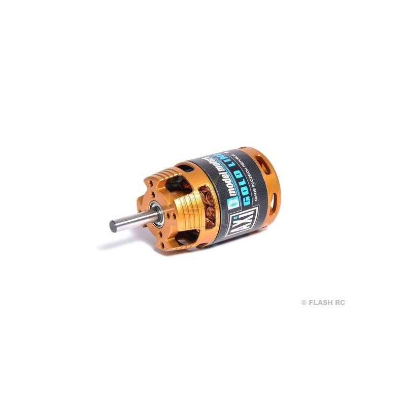 Outrunner - Motore ad asse lungo AXI 2826/12 V2 GOLD LINE (187g, 760kv, 655W) - FLASH RC