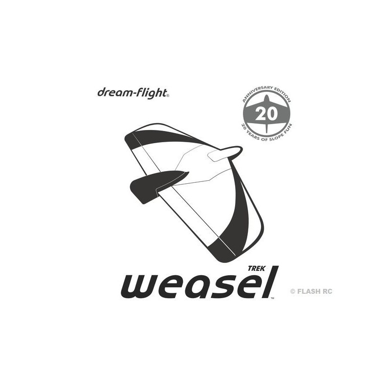 Ailes volantes RC - WEASEL TREK Dream Flight - ARG kit - FLASH RC