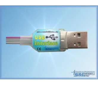 Autres modules & télémétrie - Interface USB pour Unisens-E / GPS logger 2 SM ModeLLBAU - FLASH RC