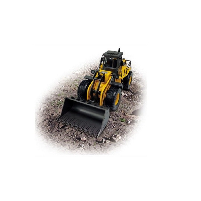 Camion ribaltabili e veicoli da costruzione - Bulldozer 2.4Ghz Premium HOBBY MOTORE - FLASH RC