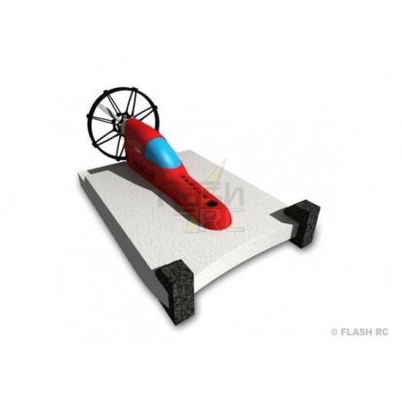 RC Motorboats - Rescue COMBO red propeller engine Hacker ModeL - FLASH RC