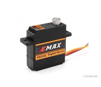 Servo numérique aile EMAX ES3352 MG (12.5g, 2.8kg/cm, 0.12s/60°) - FLASH RC