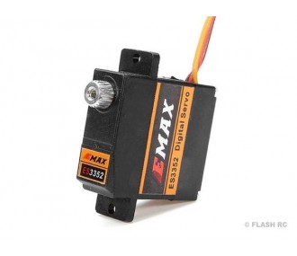 Servos - EMAX ES3352 MG digital wing servo (12.5g, 2.8kg/cm, 0.12s/60°) - FLASH RC 2