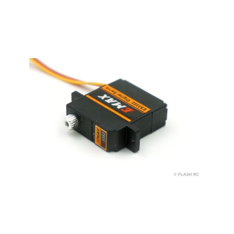 Servi - Servo alare digitale EMAX ES3352 MG (12,5g, 2,8kg/cm, 0,12s/60°) - FLASH RC