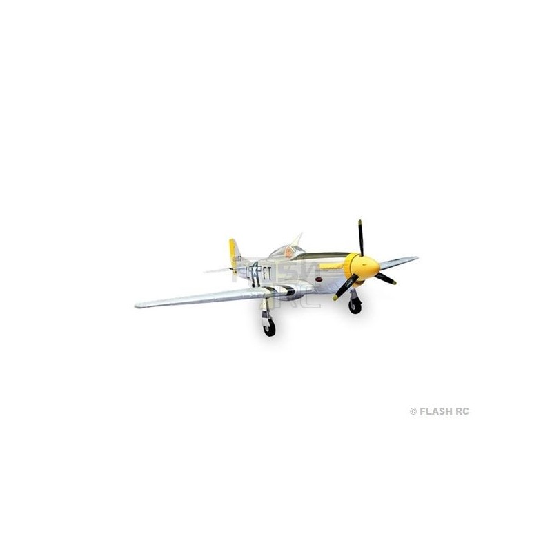 Warbirds RC - Dynam P51D Mustang V2 PNP 1.2m - FLASH RC