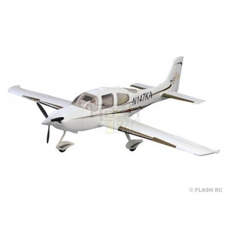 Aircraft Dynam SR22 White PNP approx. 1.40m