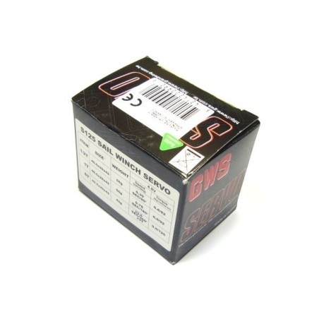 Servos - Servo winch GWS S125 3T/2BB - Futaba socket (50g, 10kg.cm, 0.64s/180°) - FLASH RC