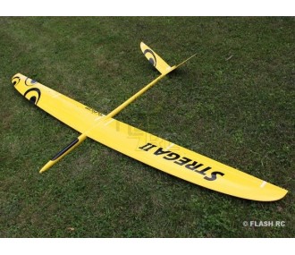 RC Gliders - Strega 2 all fiber approx. 2.73m yellow & black RCRCM - FLASH RC