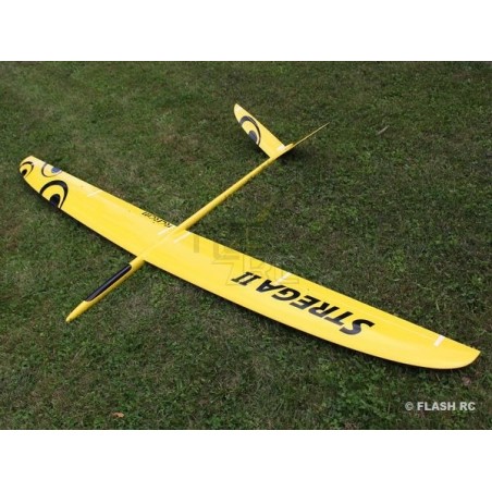 Planeurs RC - Strega 2 tout fibre env. 2.73m jaune & noir RCRCM - FLASH RC