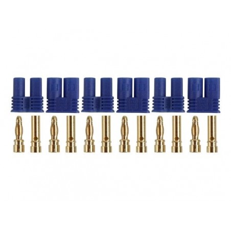 EC2/EC3/EC5/DC3 socket - EC2 male+female socket (3 pairs) - Amass - FLASH RC