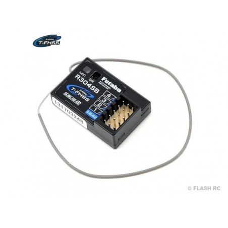 Funkfernsteuerungen - Funkgerät Futaba 3PV 2.4GHZ + R304SB T-FHSS - FLASH RC