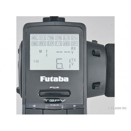 Radiocommandes - Radio Futaba 3PV 2.4GHZ + R304SB T-FHSS - FLASH RC