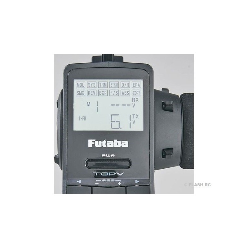 Radiocommandes - Radio Futaba 3PV 2.4GHZ + R203GF S-FHSS - FLASH RC