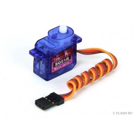 Servo Micro SG51R 5g numérique Towerpro - FLASH RC