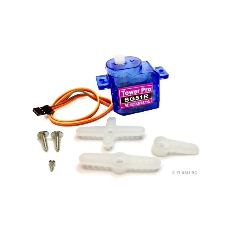 Servi - Servo Micro SG51R 5g digitale Towerpro - FLASH RC