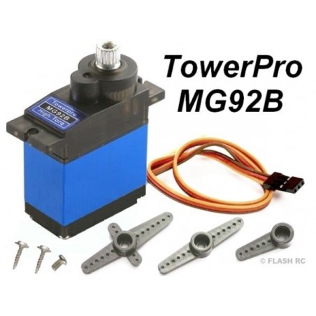 Servi - Servocomandi Towerpro MG92B digitali in metallo - FLASH RC