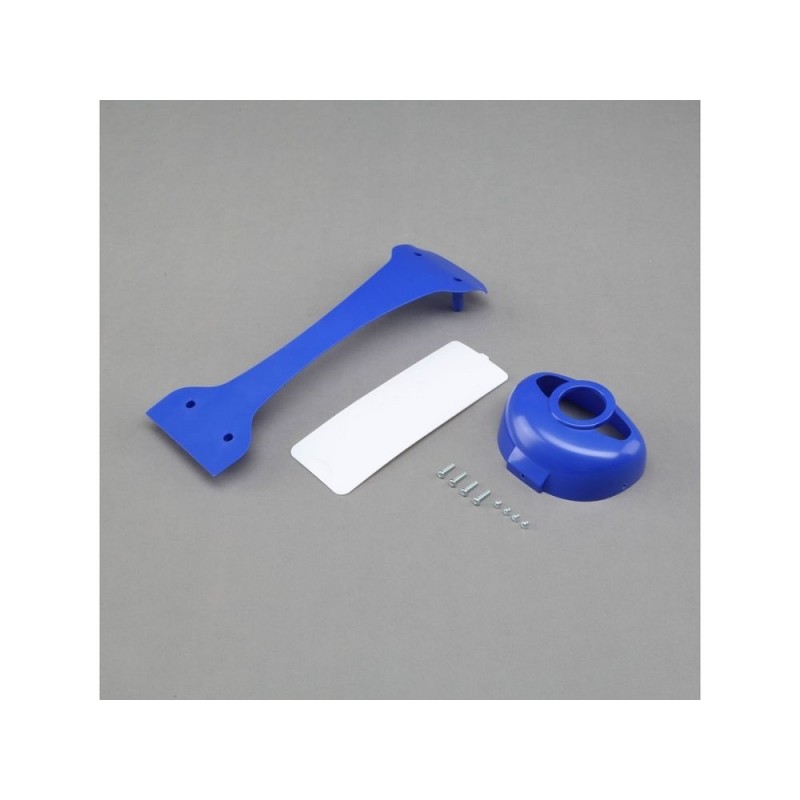 Engine covers - Valiant 1.3 Plastic part set (cowl,door,joiner) - FLASH RC