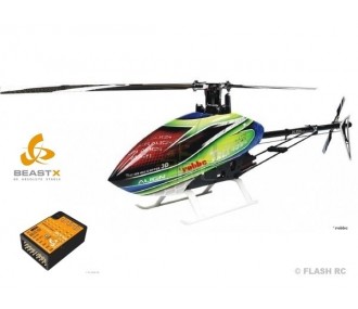 Hélicoptères RC - Align T-REX 450L Dominator Combo 6S avec Beast X (RH45E21B) - FLASH RC