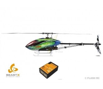 RC Helicopters - Align T-REX 450L Dominator Combo 6S with Beast X (RH45E21B) - FLASH RC 2