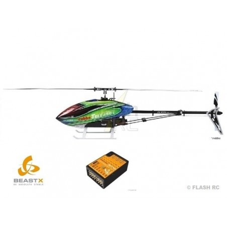 Hélicoptères RC - Align T-REX 450L Dominator Combo 6S avec Beast X (RH45E21B) - FLASH RC