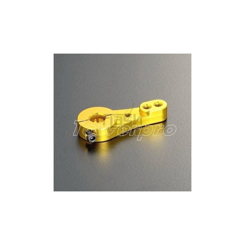 Servo Amplifiers - Hitec double 24mm gold aluminium servo amplifier - Towerpro - FLASH RC