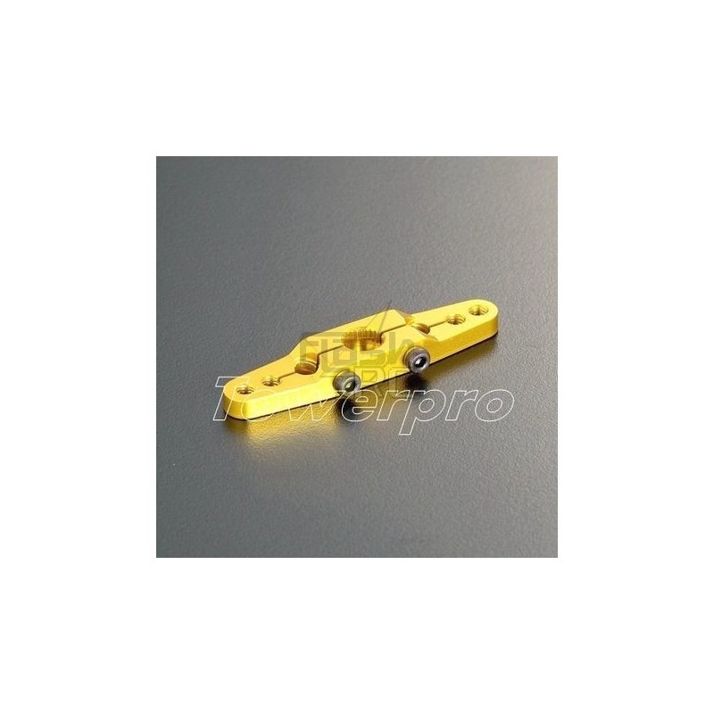 Servo Amplifiers - Hitec double 38mm gold aluminium servo amplifier - Towerpro - FLASH RC