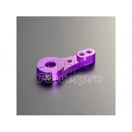 Servohebel - Alu-Seitenruder Violett 24 mm Futaba - Towerpro - FLASH RC