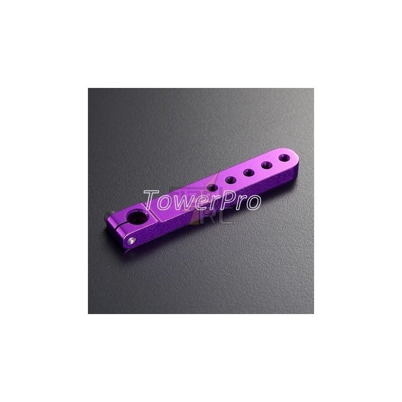 Servoamplificatori - Servoamplificatori in alluminio Violet 51mm (5) Futaba - Towerpro - FLASH RC