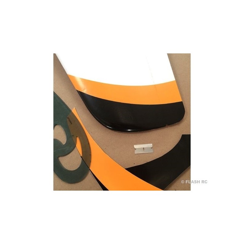 Shrink wrap - Adhesive sheet 'Fresh green' 46x15,5cm Dream Flight (2pcs) - FLASH RC