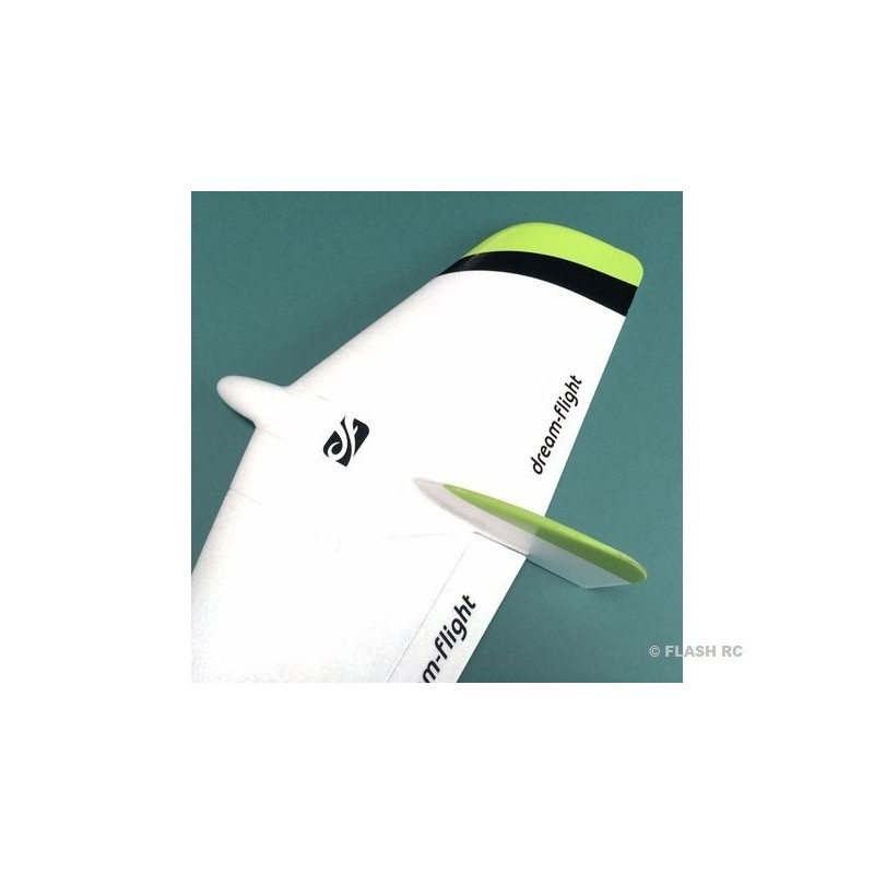 Feuille adhésive 'DF green' 46x15,5cm Dream Flight (2pcs) - FLASH RC