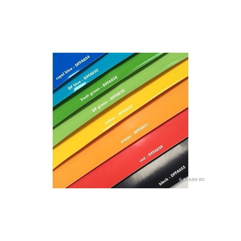 Feuille adhésive 'Red' 46x15,5cm Dream Flight (2pcs) - FLASH RC