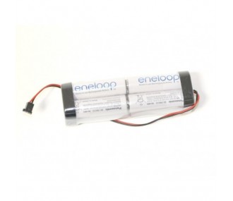 Transmitter batteries - Tx Eneloop battery 9,6V 1900mAh NiMh AA block format - FLASH RC