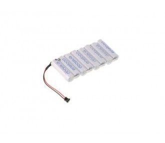Senderbatterien - Eneloop Tx-Batterie 9,6V 1900mAh NiMh Flachformat AA - FLASH RC