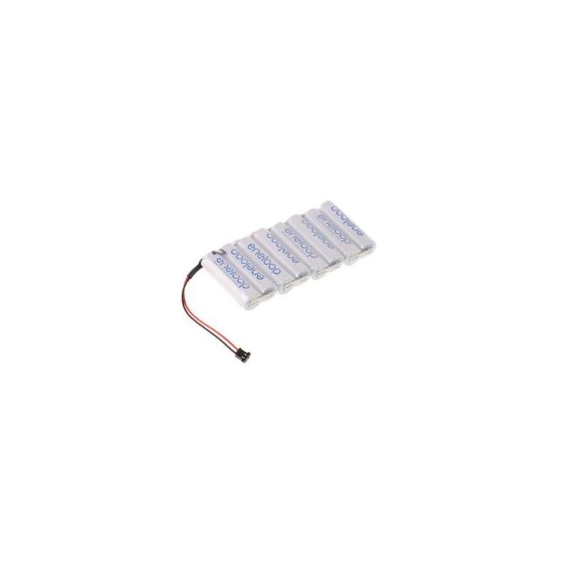 Senderbatterien - Eneloop Tx-Batterie 9,6V 1900mAh NiMh Flachformat AA - FLASH RC