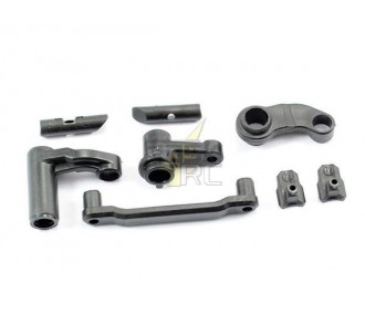 Spare parts for RC cars - Steering gear + battery door lock for 1/12 ISHIMA/FTX - FLASH RC