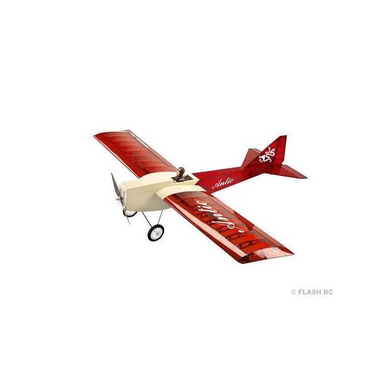 RC-Flugzeuge Anfänger - Flugzeug Topmodel CZ Antic creme/rot ARF ca.1.60m - FLASH RC
