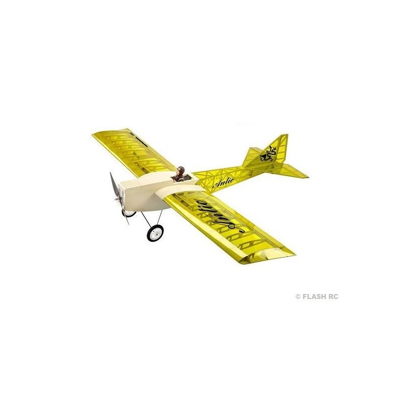 Aviones R/C para principiantes - Avión Topmodel CZ Antic crema/amarillo ARF aprox.1.60m - FLASH RC