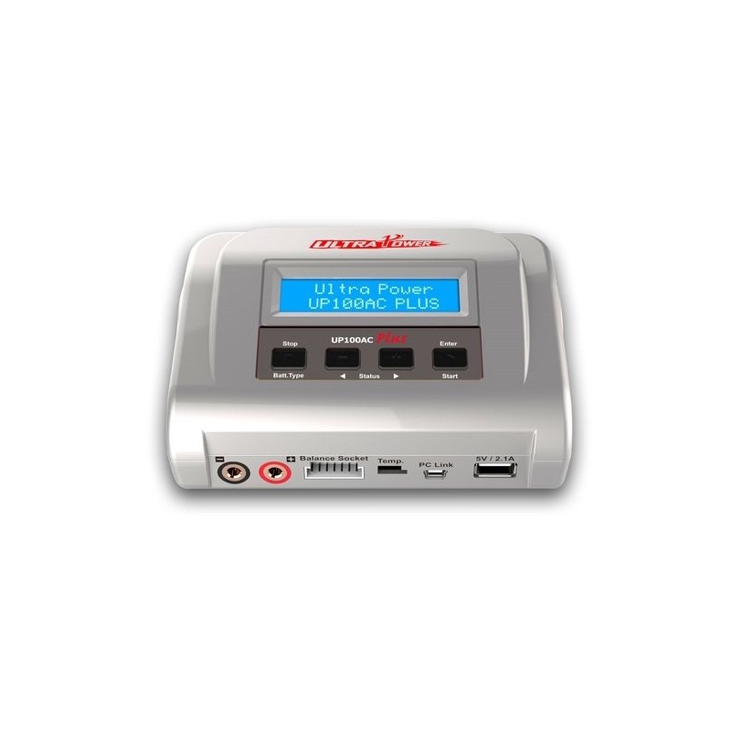 Ladegeräte - UP100AC PLUS 100W 12V/220V Ultra Power Ladegerät - FLASH RC