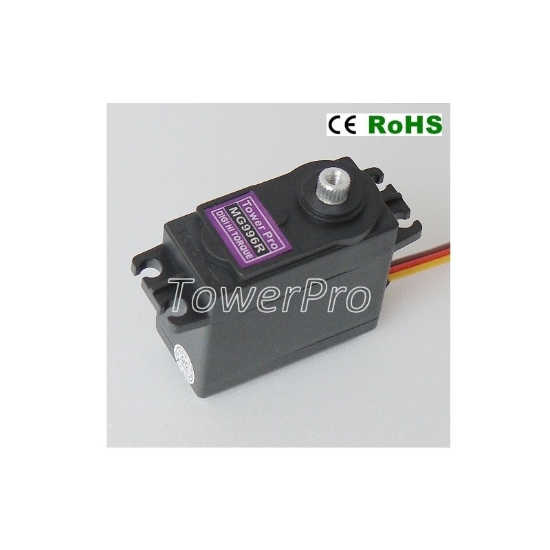 Servo MG996R - 180° rotation - métal Towerpro - FLASH RC
