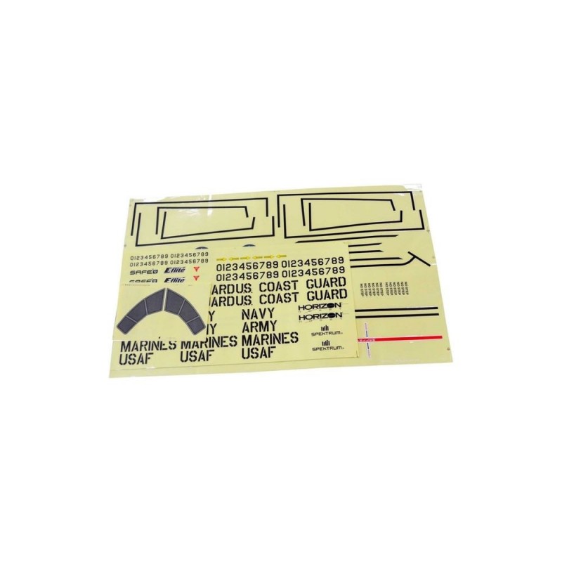 Decal Sheet: EC-1500 E-Flite - EFL5768 - FLASH RC