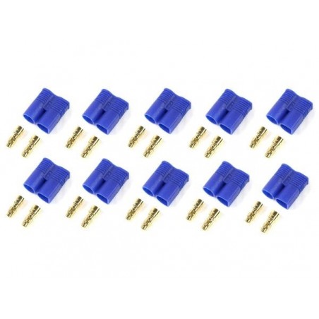 Toma EC2/EC3/EC5/DC3 - Toma EC3 macho (x10) - FLASH RC