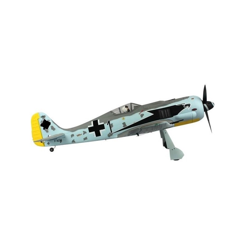 Warbirds RC - Dynam Focke Wulf FW-190 PNP Aircraft approx.1.27m - FLASH RC
