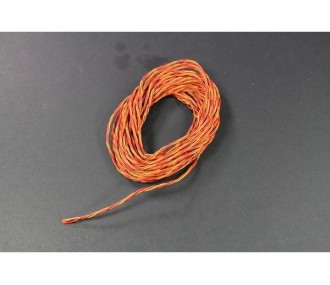 Servokabel - Servo Kabel 3-adrig 0,08mm² verdrillt Typ Graupner 5m Muldental - FLASH RC