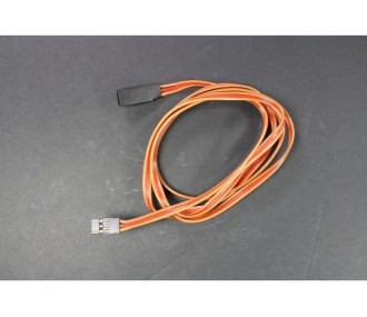 Servo extensions - Servo extension 105cm JR 0,25mm² flat Muldental - FLASH RC