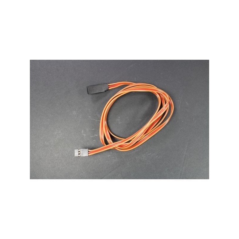 Rallonges servos - Rallonge Servo 105cm JR 0,25mm² plat Muldental - FLASH RC