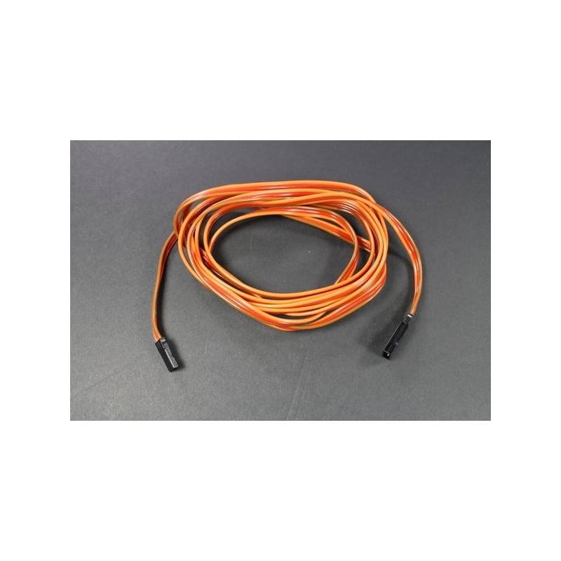 Rallonges servos - Rallonge Servo 180cm JR 0,25mm² plat Muldental - FLASH RC