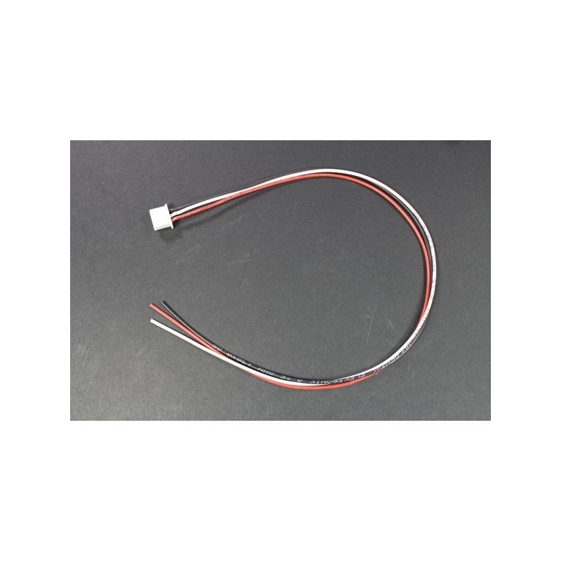 Balancing sockets - Balancing socket JST-XH female for 2S battery, 0,25 mm² 30 cm Muldental silicone - FLASH RC