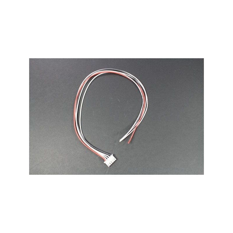 Balancing sockets - Balancing socket JST-XH female for 4S battery, 0,25 mm² 30 cm Muldental silicone - FLASH RC
